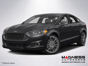 Ford Fusion Custom Wheels by Fondmetal - 9RR - Matte Black